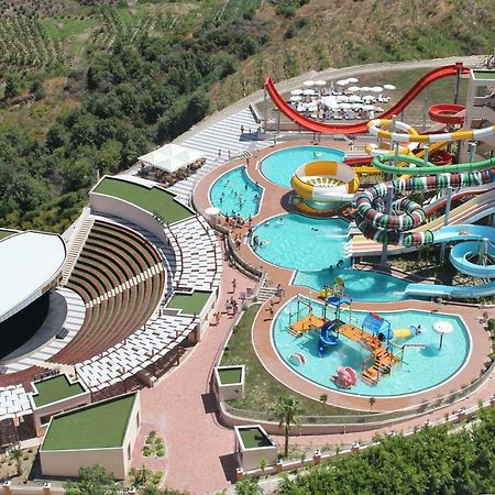 Gold City 1+1 Villa In Free Aquapark Alanya Exterior photo