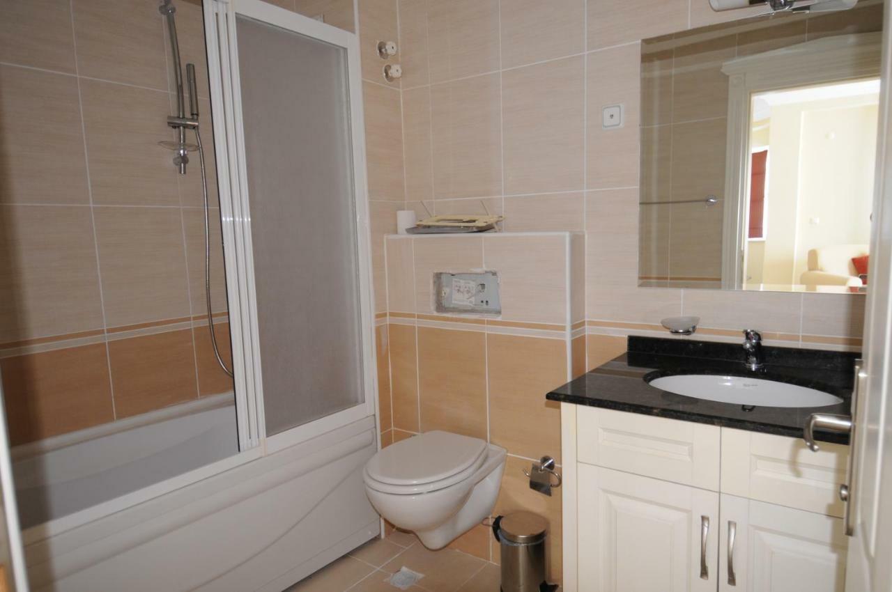 Gold City 1+1 Villa In Free Aquapark Alanya Exterior photo