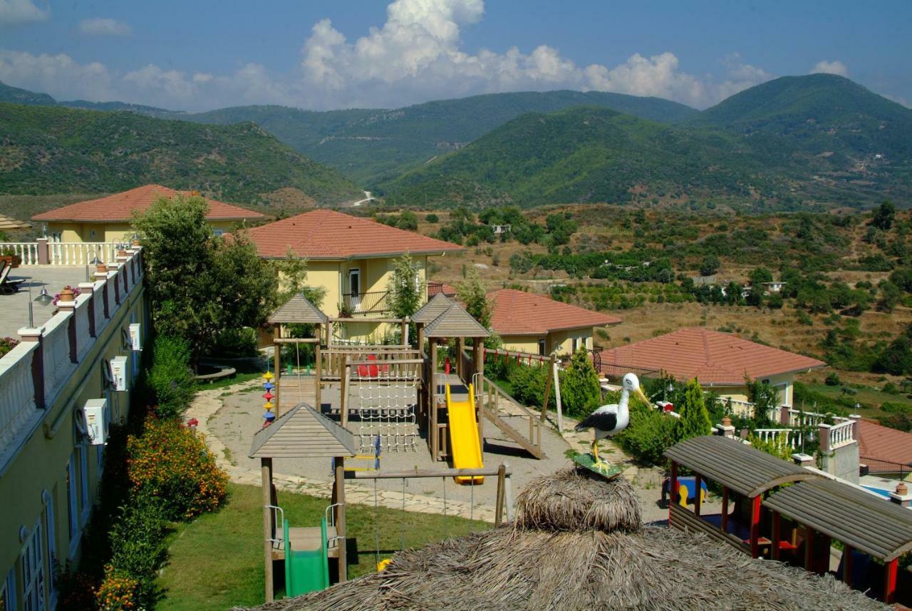 Gold City 1+1 Villa In Free Aquapark Alanya Exterior photo