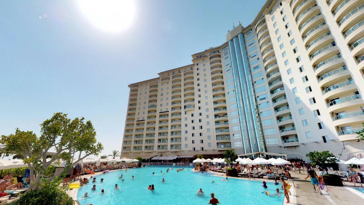 Gold City 1+1 Villa In Free Aquapark Alanya Exterior photo